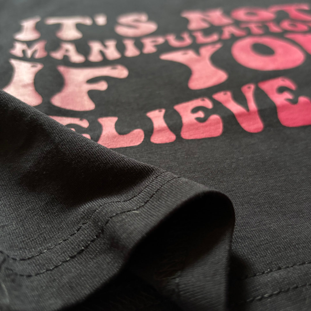 It's Not Manipulation Crop Top