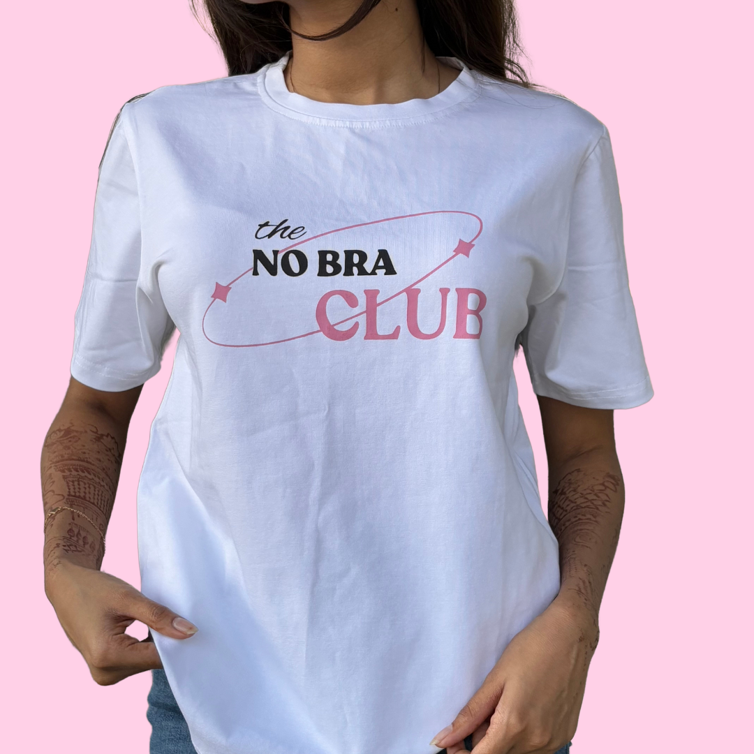 No Bra Club Oversized Tshirt