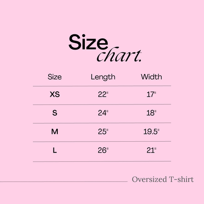 No Bra Club Oversized Tshirt